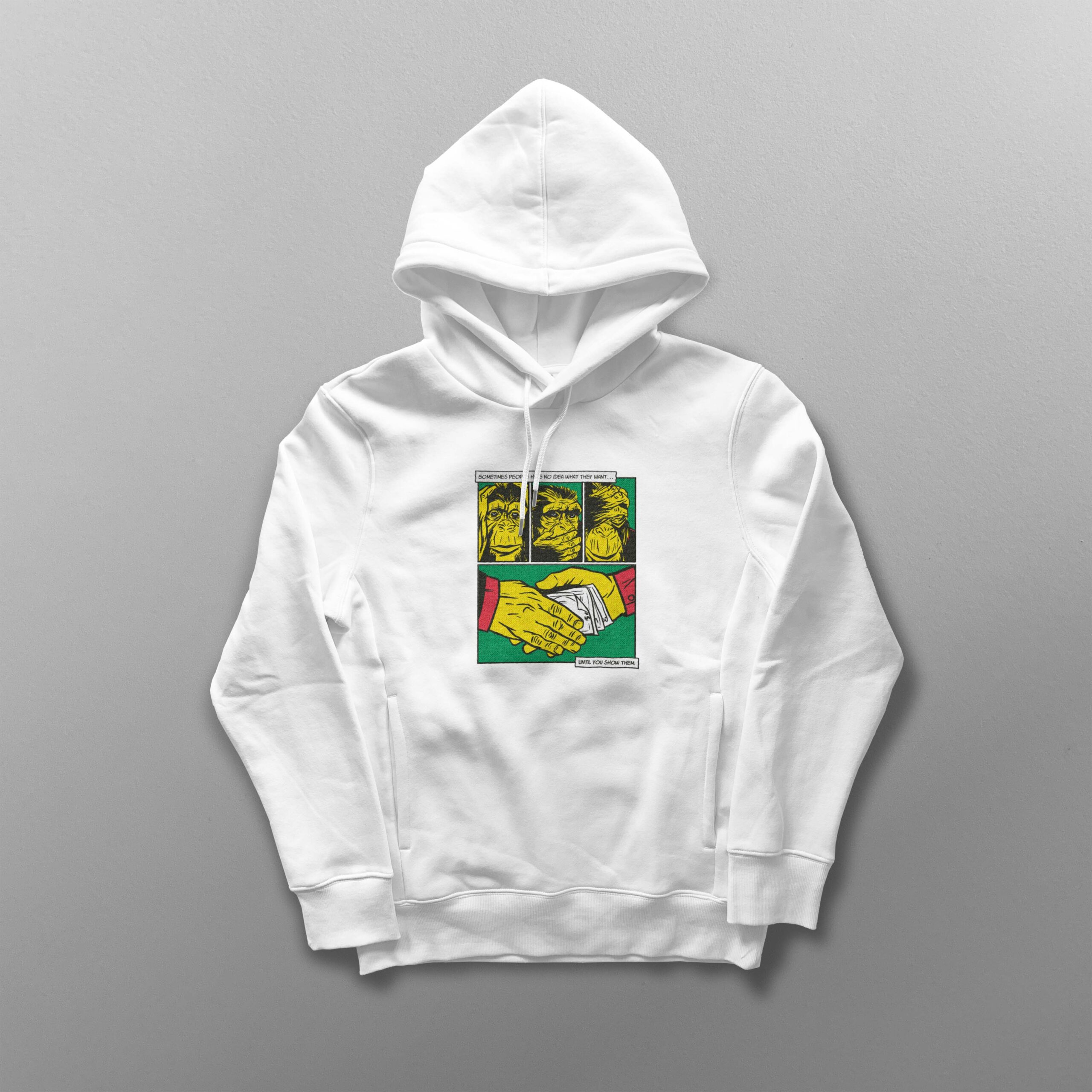 Monkey Mafia Comic Unisex Hoodie